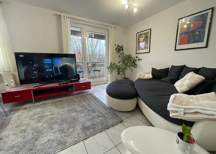 Beims Apartment-Vollausstattung-Kueche, Kostenlos-Wfi, Smart-Tv